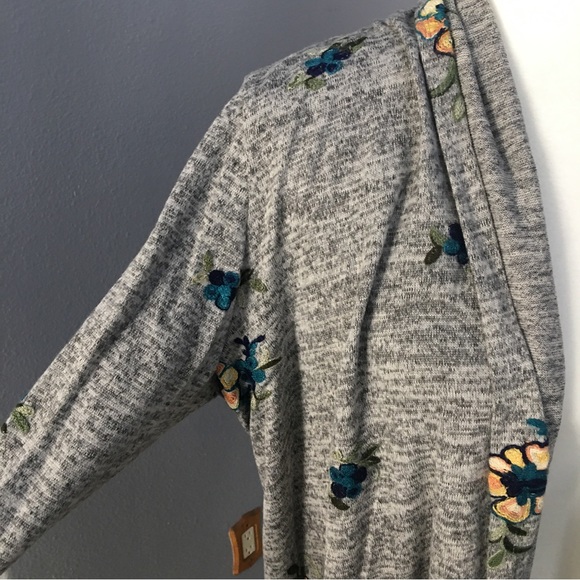 Fig and flowers open front cardigan - Picture 4 of 11